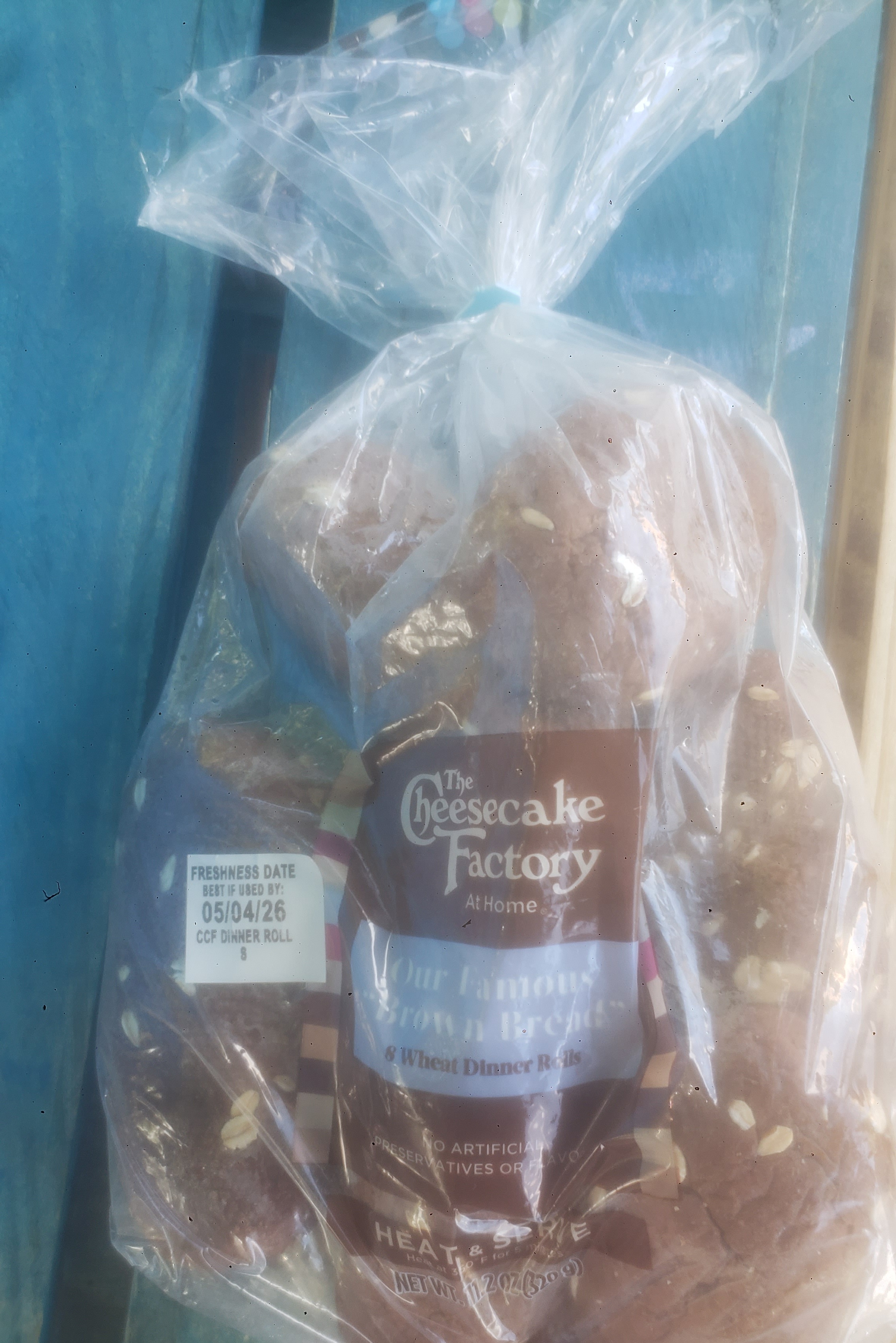 Bag of bread.