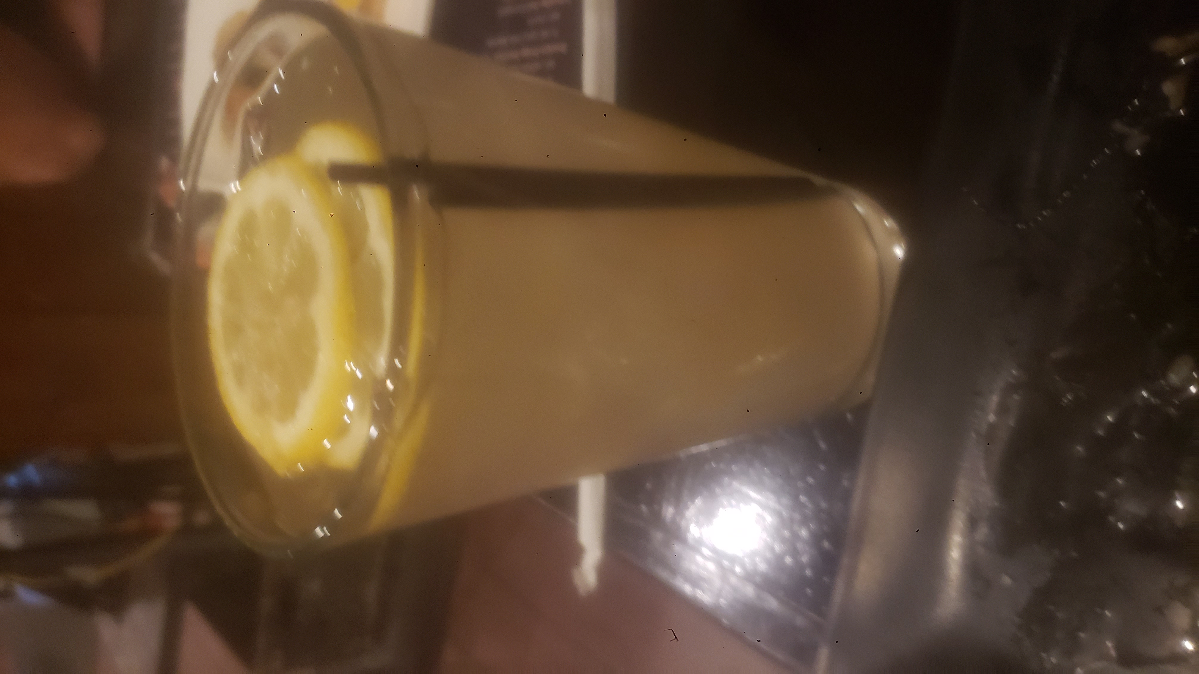 Lemon highball.