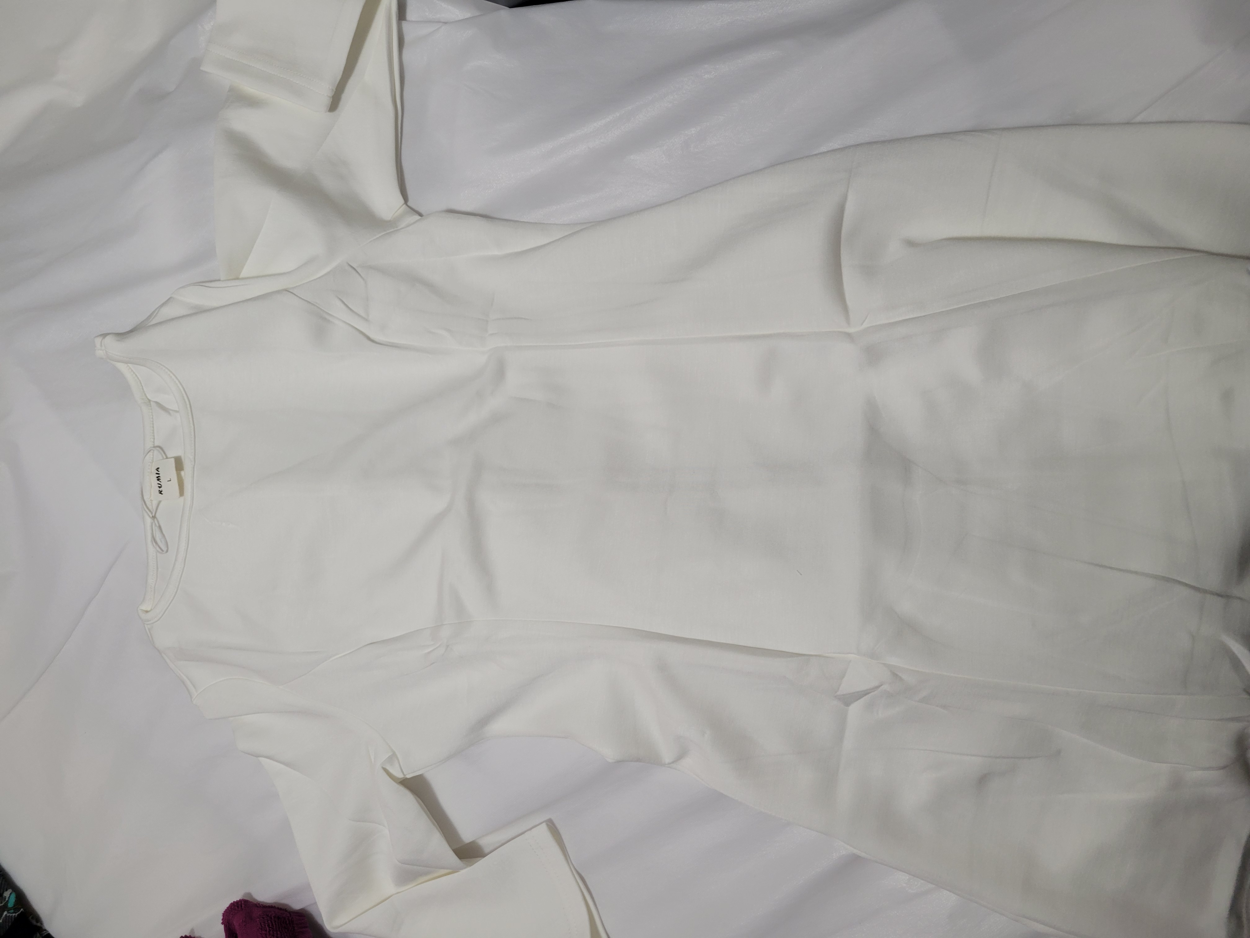 White dress.